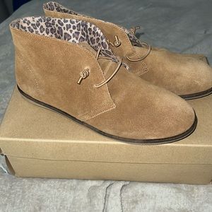 Lucky Brand Ashbee suede ankle boots